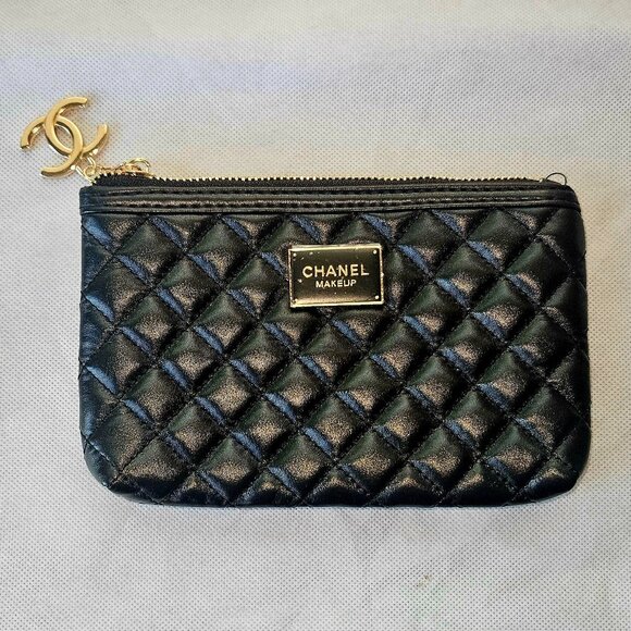 Chanel Quilted Pouch (Cosmetic Bag) - Picture 1 of 4